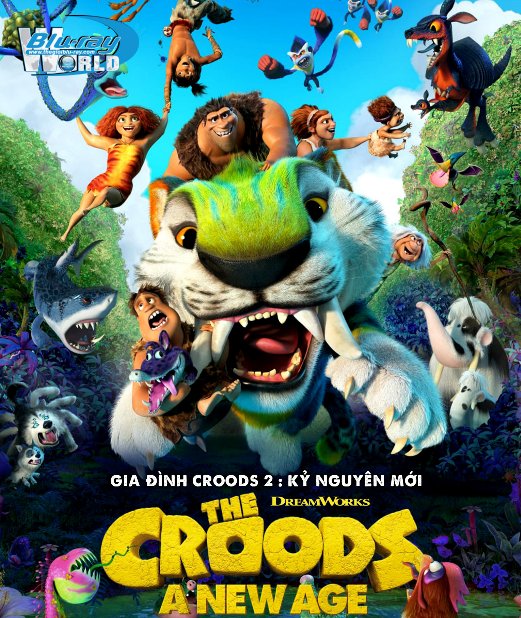 B4857. The Croods 2 : A New Age - Gia Đình Crood 2: Kỷ Nguyên Mới 2D25G (DTS-HD MA 7.1) 